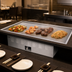 Thumbnail image #4 for Garland E22-36-72GMX Electric Teppan-Yaki Drop-In Griddle, 71-5/8 x 24-1/16 Inch Grill Size
