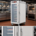 Thumbnail image #4 for Metro C5 6 Series Mobile Full-Height Pass-Thru Heated Holding Cabinet with Clear and Solid Doors, 120V
