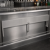 Thumbnail image #4 for Glastender 47-Inch Single Speed Rail Locking Cover, Stainless Steel