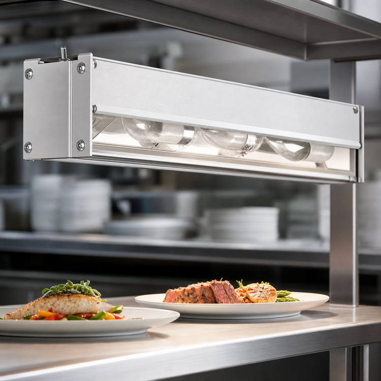 Product image #4 for Hatco Glo-Rite 18-Inch Strip Display Light with Aluminum Housing and Toggle Switch