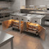 Thumbnail image #3 for DineXpress DXP6HFHIB 6-Well Electric Hot Food Serving Counter with Heated Base