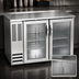 Thumbnail image #4 for Beverage-Air BB48HC-FG-S 48-Inch Food-Rated Back Bar Refrigerator with Glass Doors