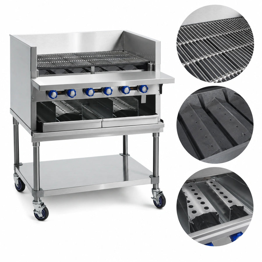 Radiant Cast Iron Cooking Components