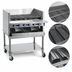 Thumbnail image #4 for Imperial 60-Inch Countertop Gas Smoke Broiler with 10 Stainless Steel Burners