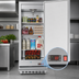 Thumbnail image #4 for KoolMore 25-Inch Wide 12 Cu. Ft. One-Section Reach-In Refrigerator with Solid Door and Bottom-Mount Refrigeration