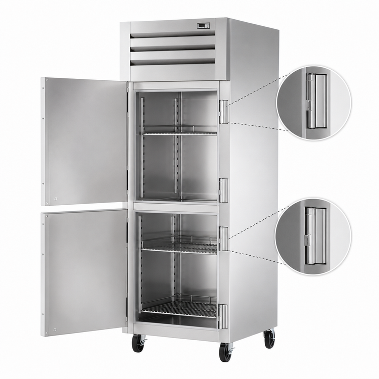 Product image #4 for True SPEC SERIES 1-Section Reach-In Heated Holding Cabinet with Locking Half Doors