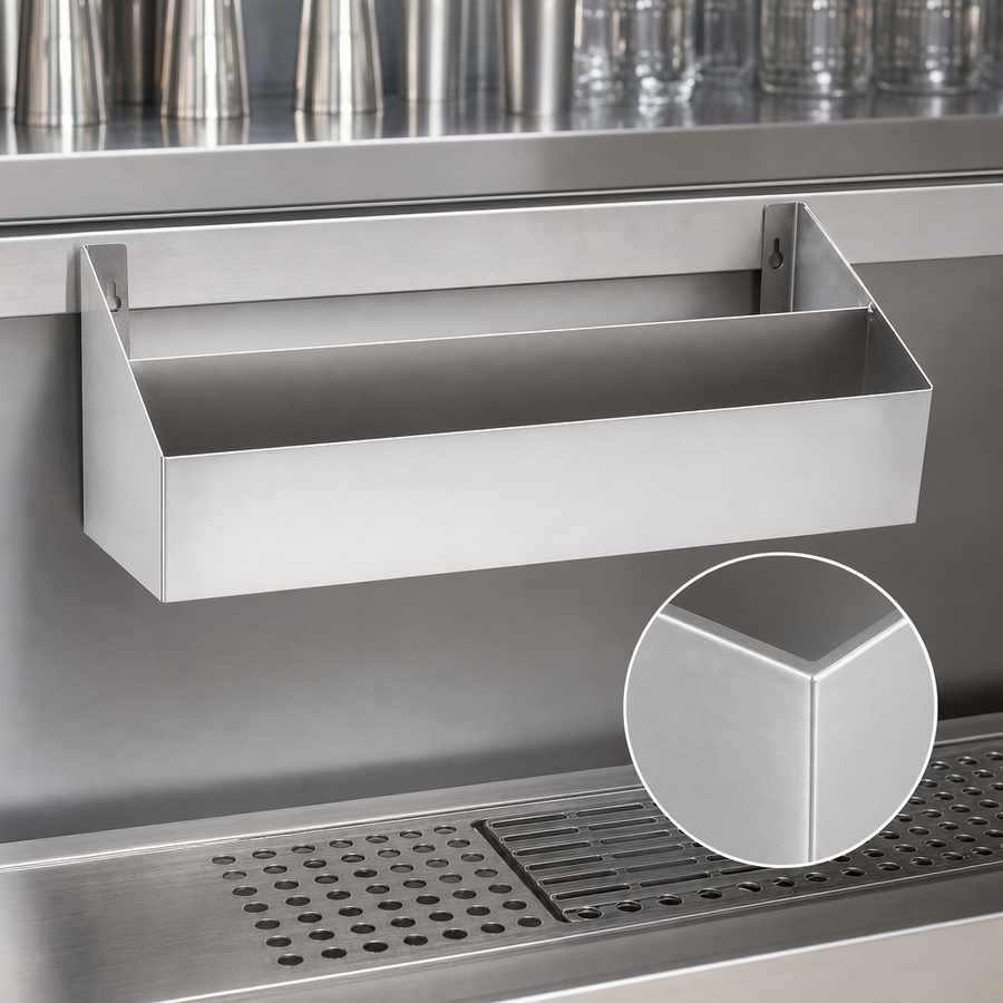 18-Gauge Stainless Steel Construction