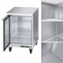 Thumbnail image #4 for Beverage-Air WTR24AHC-FLT 24-Inch One-Section Worktop Refrigerator with Solid Door and Flat Top