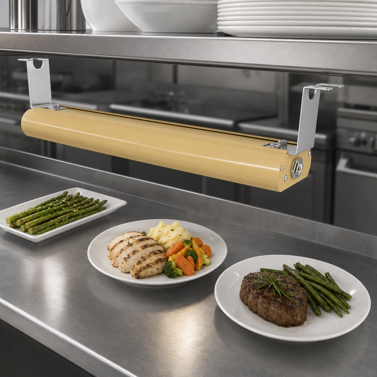 Product image #4 for Vollrath 84-Inch Low Profile Unlighted Strip Heat Lamp with Metal Heating Rod