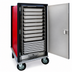 Thumbnail image #4 for Cres Cor HotCube Insulated Outdoor Propane Heated Holding Cabinet, Mobile 3/4 Height, 22 Pan Capacity