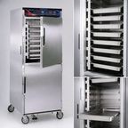 Thumbnail image #4 for Cres Cor H138WS1834DM Electric Insulated Hot Holding Cabinet, 32-Pan, Adjustable Heat & Humidity, Dutch Window Door, Stainless Steel, 120V