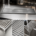Thumbnail image #4 for Micro Matic Surface Mount Stainless Steel Drip Tray Trough with Perforated Screen, 39 Inch x 8 Inch