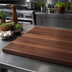 Thumbnail image #4 for John Boos Boos Block American Black Walnut Edge Grain Kitchen Countertop, 132 x 27 x 1-1/2 Inches