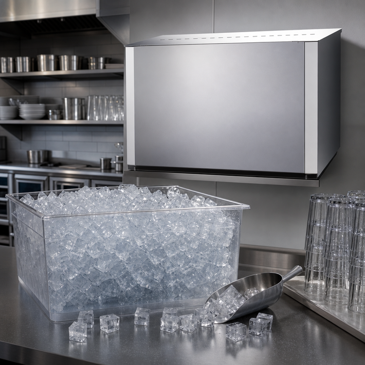 Product image #5 for Ice-O-Matic Elevation Series Modular Full-Size Cube Ice Maker Head, 48.25 Inch Wide, Remote Condenser Not Included