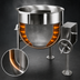 Thumbnail image #4 for Groen DL-20 20-Gallon Direct Steam Floor-Mounted Tilting Steam Kettle