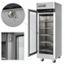 Thumbnail image #4 for Turbo Air M3 23 Cu. Ft. One-Section Reach-In Refrigerator with Locking Glass Door