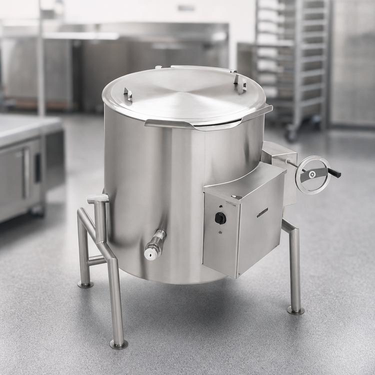 Product image #4 for Legion TWE-40 40-Gallon Electric Self-Contained Tilting Steam Kettle