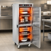 Thumbnail image #4 for FWE Handy Line Mobile 2-Compartment Split-Cavity Heated Holding Cabinet, Stainless Steel, 36 Pan Capacity
