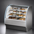 Thumbnail image #4 for True 48-1/4 Inch Dual Zone Dry/Refrigerated Full Service Glass Merchandiser with Curved Glass Front, Stainless Steel