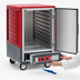 Thumbnail image #4 for Metro C5 3 Series Mobile Half-Height Heated Holding Cabinet with Solid Door and Lip Load Slides
