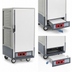 Thumbnail image #4 for Metro C5 3 Series 3/4 Height Heated Holding Cabinet with Solid Door, Fixed Wire Slides, Gray