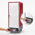 Thumbnail image #4 for Metro C5 3 Series Full Height Heated Holding and Proofing Cabinet, Red, Full Length Solid Door, Low Watt