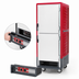 Thumbnail image #4 for Metro C5 3 Series Low Watt Full-Height Mobile Heated Holding & Proofing Cabinet with Dutch Insulated Aluminum Doors and Lip Load Slides