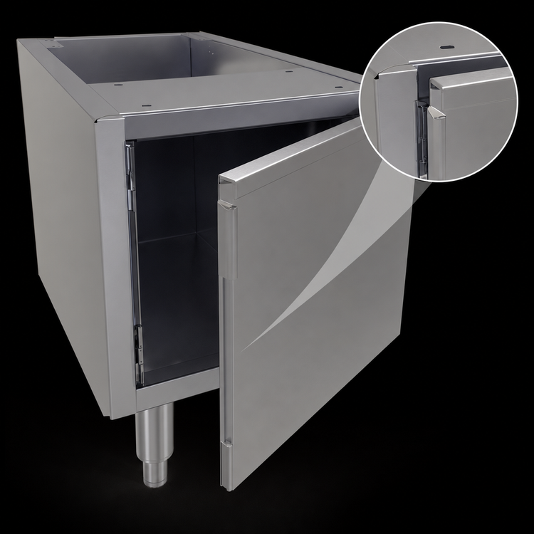 Product image #4 for Glastender ACB-14 14-Inch Wide One-Door Add-On Underbar Cabinet Base
