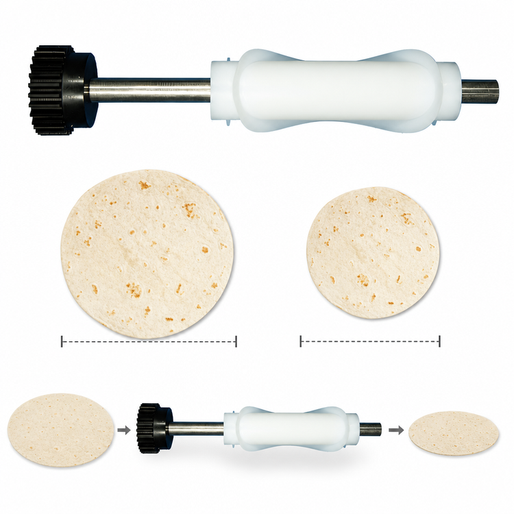 Product image #4 for 14 cm Raw / 13 cm Cooked Tortilla Cutter