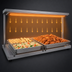 Thumbnail image #4 for Hatco Glo-Ray 72-Inch Freestanding Heated Shelf with Stainless Steel Top, 15-3/4-Inch Deep