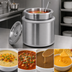 Thumbnail image #4 for Nemco 11 Quart Round Countertop Cooker/Warmer, 220V, Stainless Steel