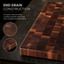 Thumbnail image #4 for Boos Block American Black Walnut End Grain Island Countertop, 48 x 32 x 3-Inch Thick