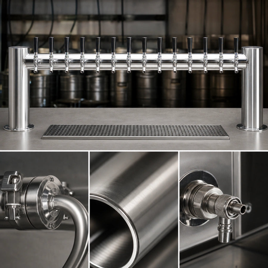 Stainless Steel Beer Contact Surfaces