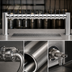 Thumbnail image #4 for Metropolis H 14-Faucet Countertop Glycol-Cooled Draft Beer Tower with Kool-Rite Module, Polished Stainless Steel