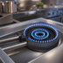 Thumbnail image #4 for Town Equipment 3-Ring Natural Gas Ring Burner, 137,000 BTU, for 16-Inch Chamber Commercial Gas Ranges
