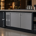 Thumbnail image #4 for Glastender C1FL60 Front-Serviced Low Profile Back Bar Cooler, 60 Inch Wide, Two-Section, Self-Contained
