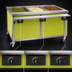 Thumbnail image #4 for Director's Choice DCS3-HFU-C-3 3-Well Mobile Electric Hot Food Table