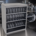 Thumbnail image #4 for 30-Inch Open Front Stationary Back Bar Glass Storage Cabinet with 3 Adjustable Stainless Steel Shelves