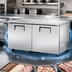 Thumbnail image #4 for True 60-Inch Two-Section Undercounter Freezer with Solid Doors and R290 Refrigeration