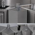 Thumbnail image #4 for Glastender Underbar Outside Wedge Corner Drainboard, 60° Angle, 24-Inch Deep, Stainless Steel, No Legs