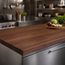 Thumbnail image #4 for Boos Block American Black Walnut Edge Grain Kitchen Countertop, 108 x 48 x 2-1/4 Inches
