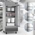 Thumbnail image #5 for KoolMore 29-Inch One-Door Reach-In Refrigerator, 23 Cu. Ft., Bottom-Mounted Compressor, Stainless Steel