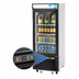 Thumbnail image #4 for Migali Competitor Series® 10 Cu. Ft. One-Section Reach-In Glass Door Refrigerator Merchandiser