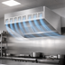 Thumbnail image #4 for SpecAir HESFA96-66 Wall Type Front Discharge Make-Up Air Exhaust Hood