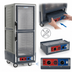 Thumbnail image #4 for Metro C5 3 Series Full-Height Mobile Heated Holding & Proofing Cabinet with Gray Insulation Armour and Dutch Clear Doors