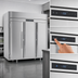 Thumbnail image #4 for Victory UltraSpec Extra Wide Three-Section Solid Door Reach-In Freezer, 74.16 Cu. Ft., Self-Contained, R290
