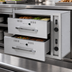 Thumbnail image #4 for RedHots Built-In Narrow Width 2-Drawer Stainless Steel Drawer Warmer, 120V