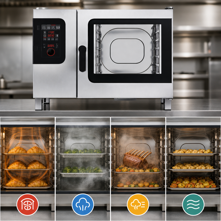 Product image #4 for Convotherm Maxx Pro C4 ED 6.20EB-N Electric Boiler Combi Oven/Steamer with easyDial Controls