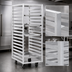 Thumbnail image #4 for Panco 11-Tray Roll-In Refrigerator Rack for 18