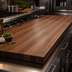 Thumbnail image #4 for Boos Block Full-Length Edge Grain American Black Walnut Kitchen Countertop, 144 x 25 x 1-1/2 Inches, Varnique Finish